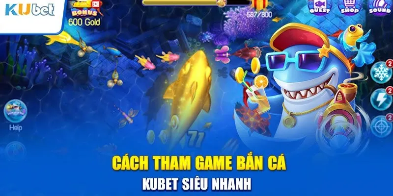 Hướng dẫn trải nghiệm game bắn cá Kubet cho tân binh